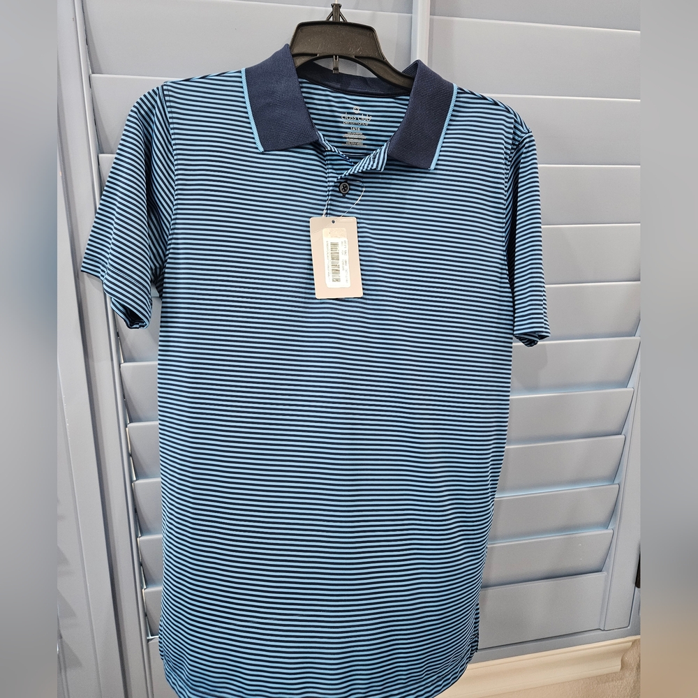 Polo Shirt Mens Blue Wexford Class Club size 14/16